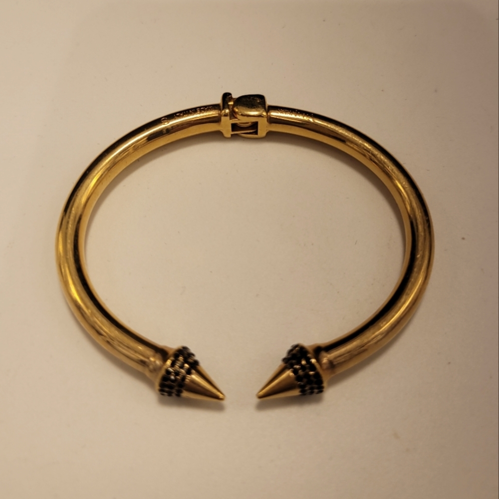 Vita Fede Mini Titan Crystal Bracelet Gold, Rose Gold, Black Crystals Unisex New